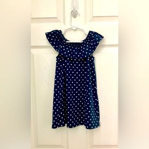 Poke A Dot Navy Blue Dress
